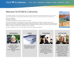 Canadian Federation of University Women: St. Catharines