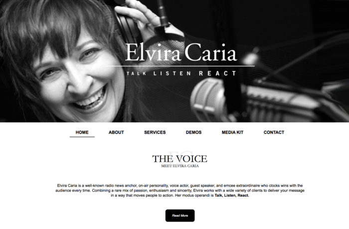 Elvira Caria: Listen Talk React