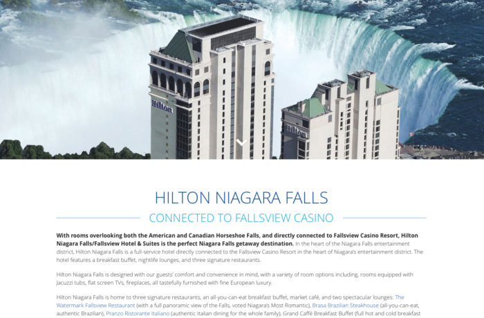 Hilton Niagara Falls/Fallsview Hotel & Suites